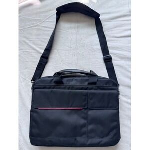 Lenovo ThinkPad Essential Laptop Messenger Bag Black Ballistic Nylon Briefcase